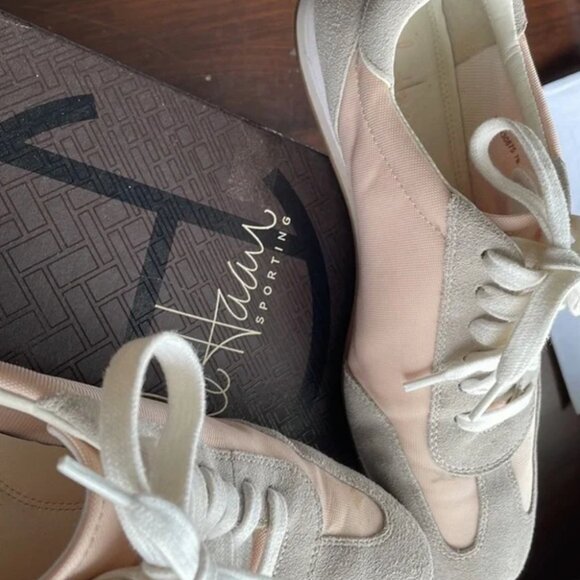 Cole Haan Grey and Pink Sneakers - Picture 9 of 16